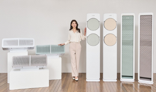 위니아가 2022년형 에어컨 신제품을 출시했다. <위니아 제공>